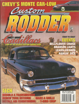 CUSTOM RODDER 1997 MAR - CADDY SPECIAL, MONTE CARLO, ROTH'S STEALTH ROADSTER